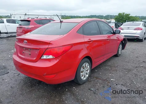 2015 Hyundai Accent Gls z USA, uszkodzony, nr VIN KMHCT4AE4FU914027